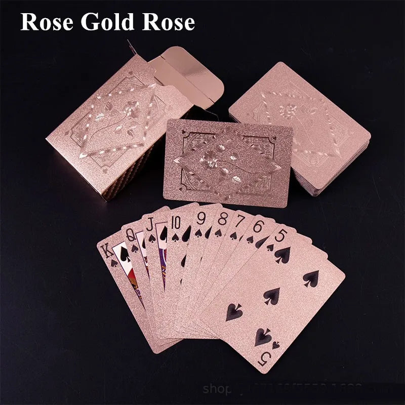 Premium Waterproof Playing Cards – Multiple Colors