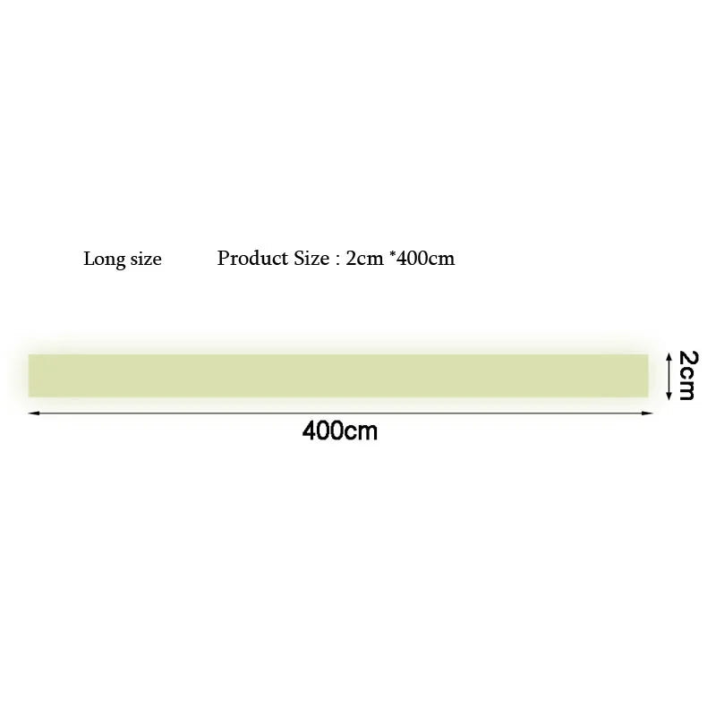 Glow-in-the-Dark Baseboard Wall Sticker – DIY Luminous Strip for Home & Stairs