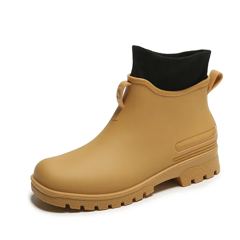 Stylish Thick-Soled Women’s Rain Boots – Non-Slip Design