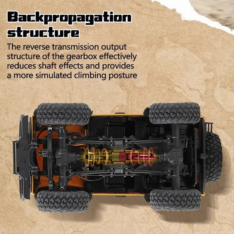FMS FCX24M 1/24 RC Land Rover – 4WD Off-Road Climbing Car