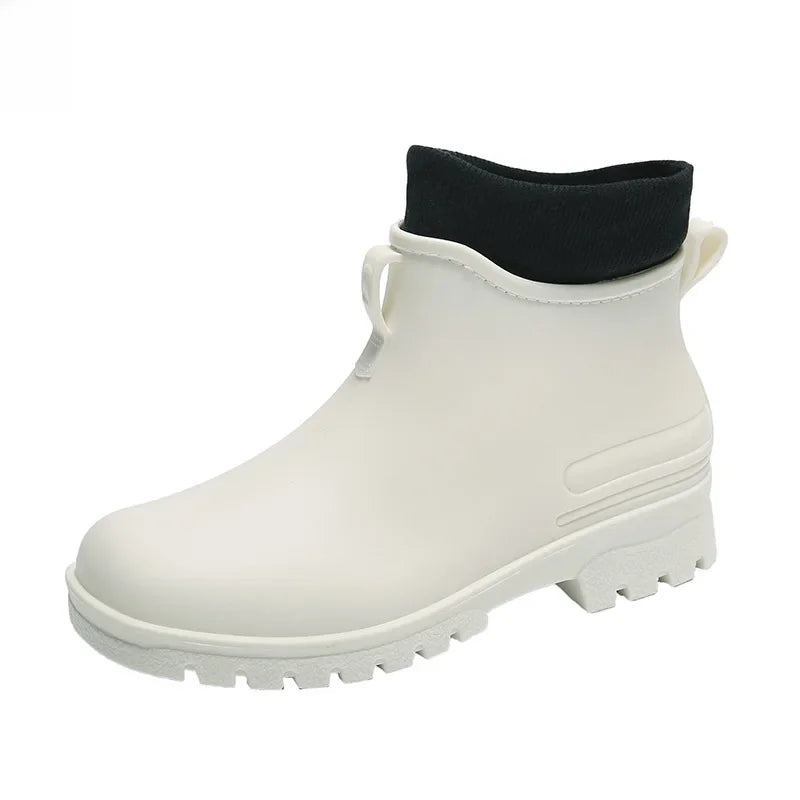 Stylish Thick-Soled Women’s Rain Boots – Non-Slip Design