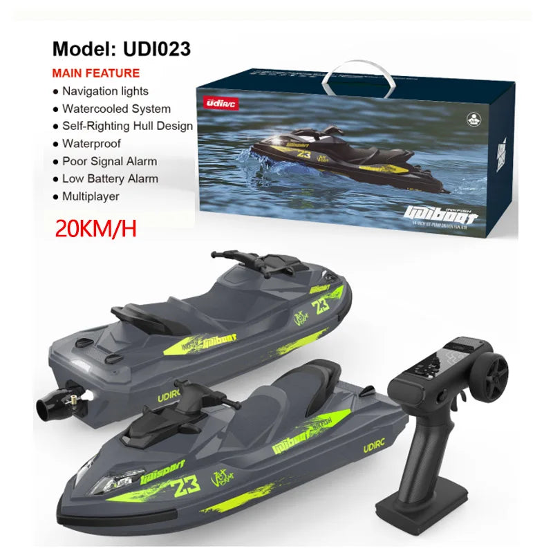 UDI023 RC Speedboat – High-Speed Waterproof Remote Control Boat
