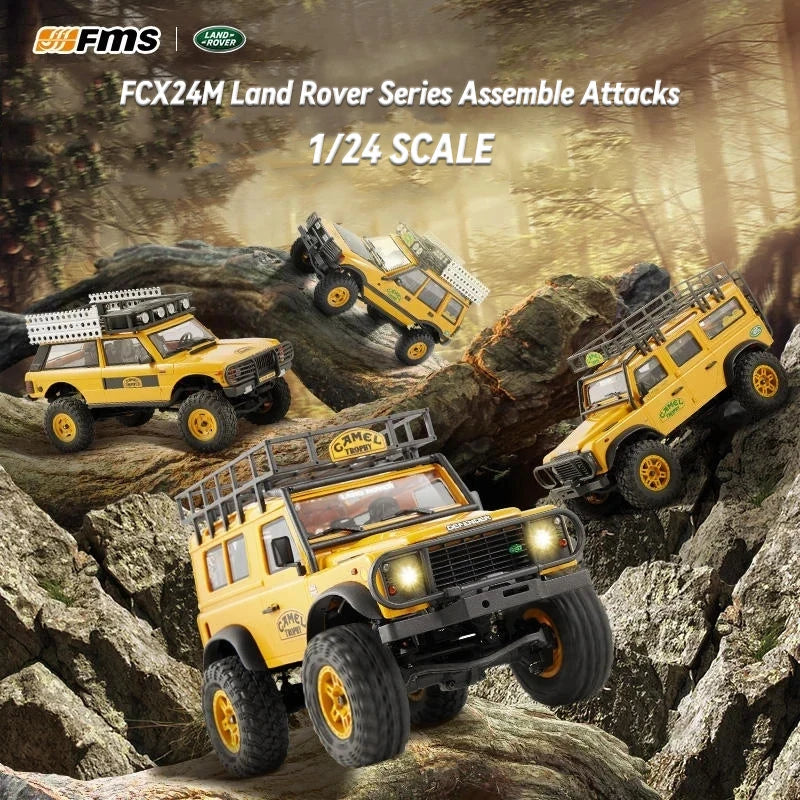 FMS FCX24M 1/24 RC Land Rover – 4WD Off-Road Climbing Car