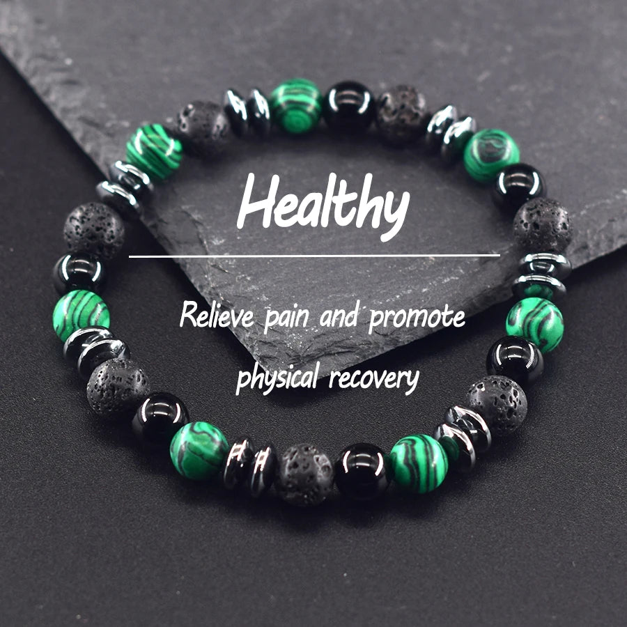 Natural Tiger Eye Bead Bracelet – Wealth & Prosperity Jewelry for Men