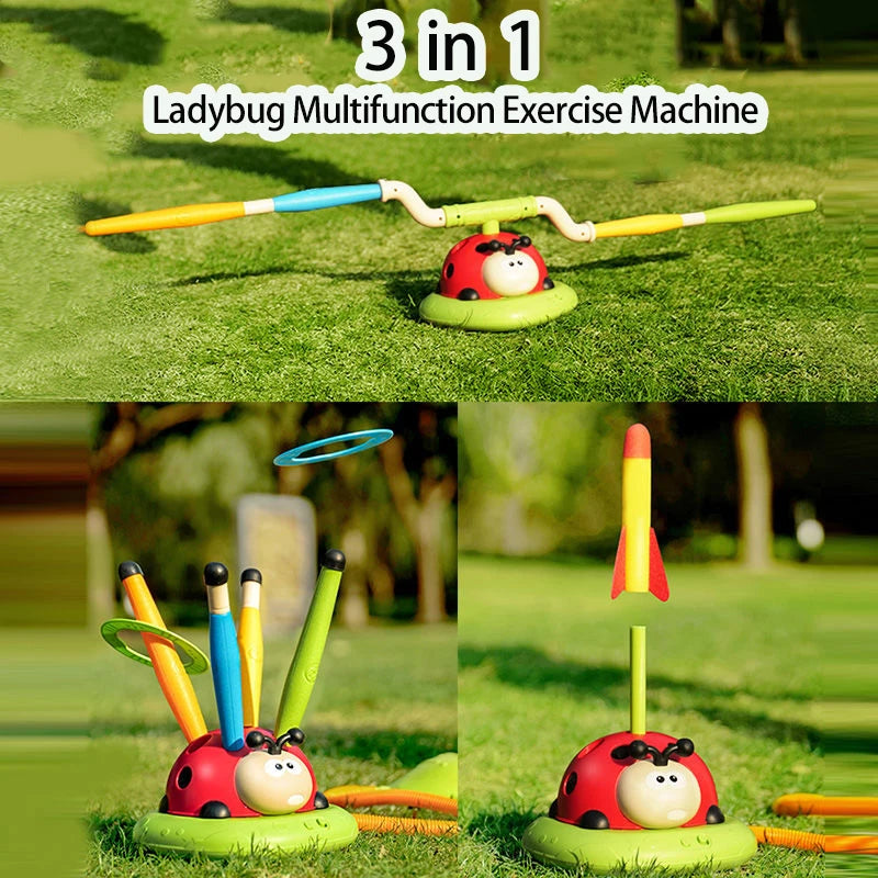 Ladybug Rope Skipping Machine – Multifunction Outdoor Kids Toy