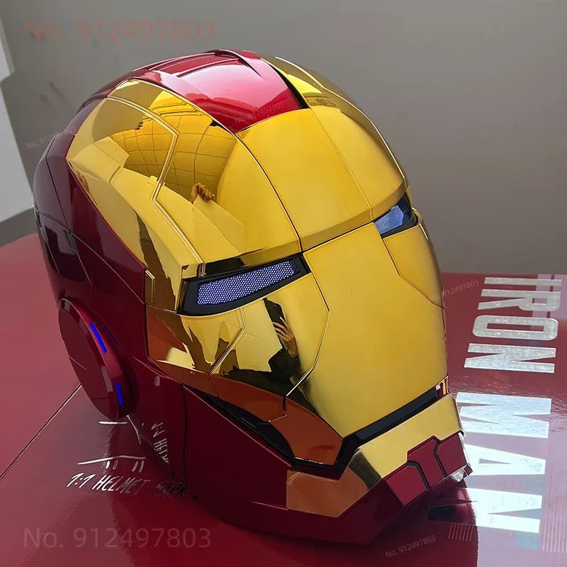 Iron Man MK5 Helmet – 1:1 Wearable Cosplay with Voice Control & LED Eyes