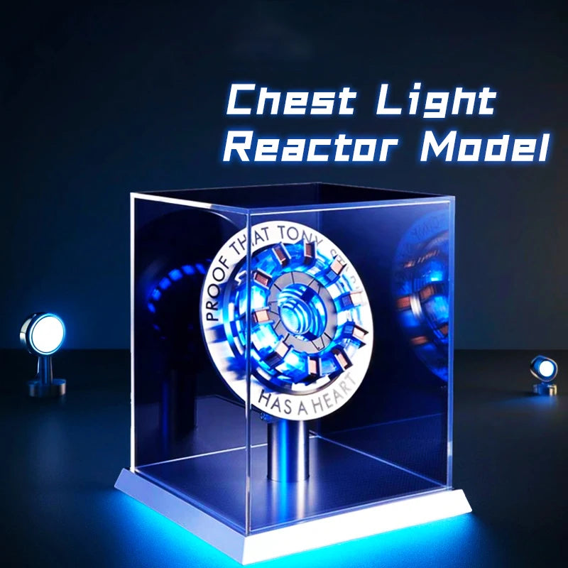 Arc Reactor MK1/MK2 – 1:1 Tony-Style LED Chest Lamp Cosplay Prop