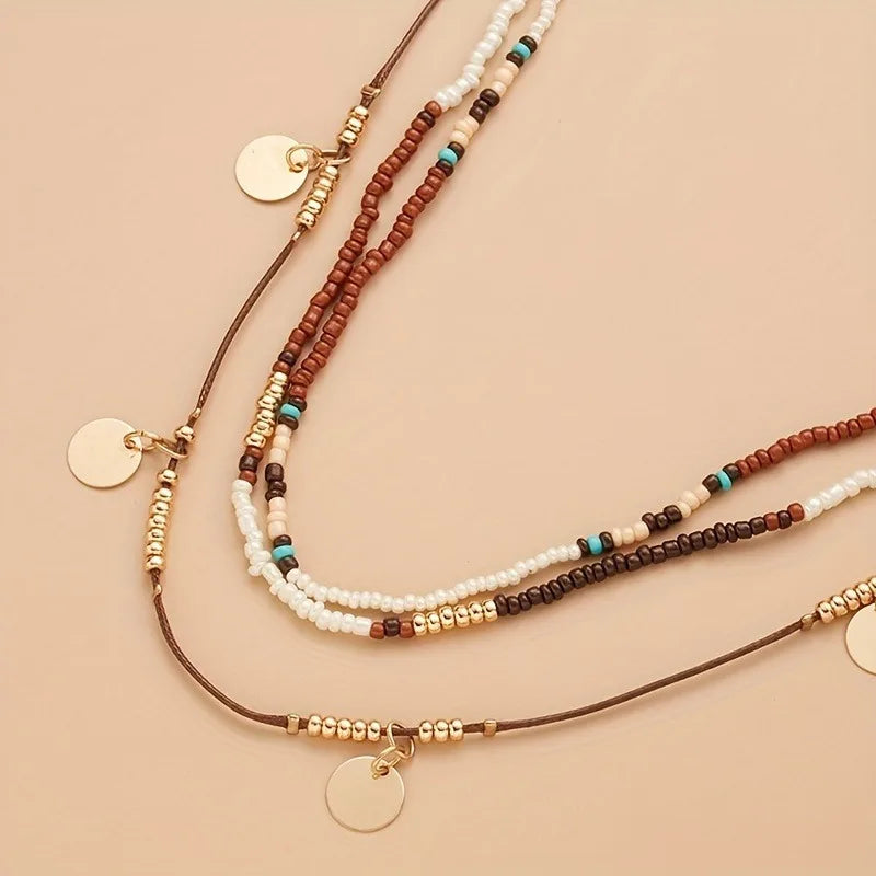 Rope Chain Boho Pendant