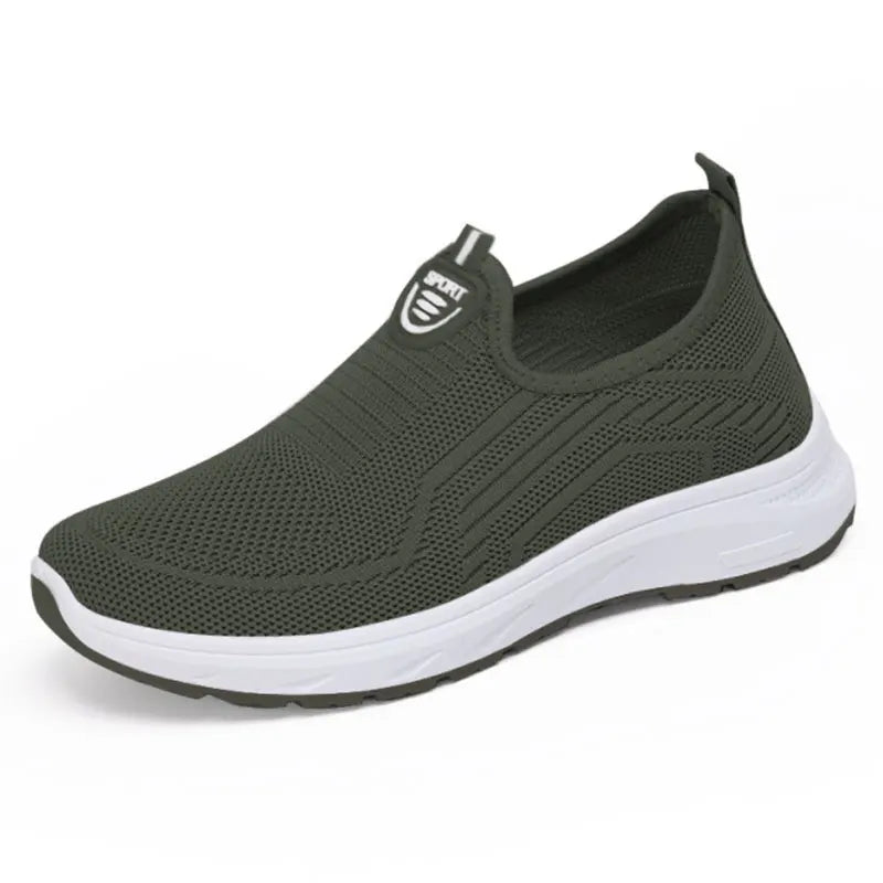 Women’s Slip-On Breathable Sneakers – Casual Loafers & Flats