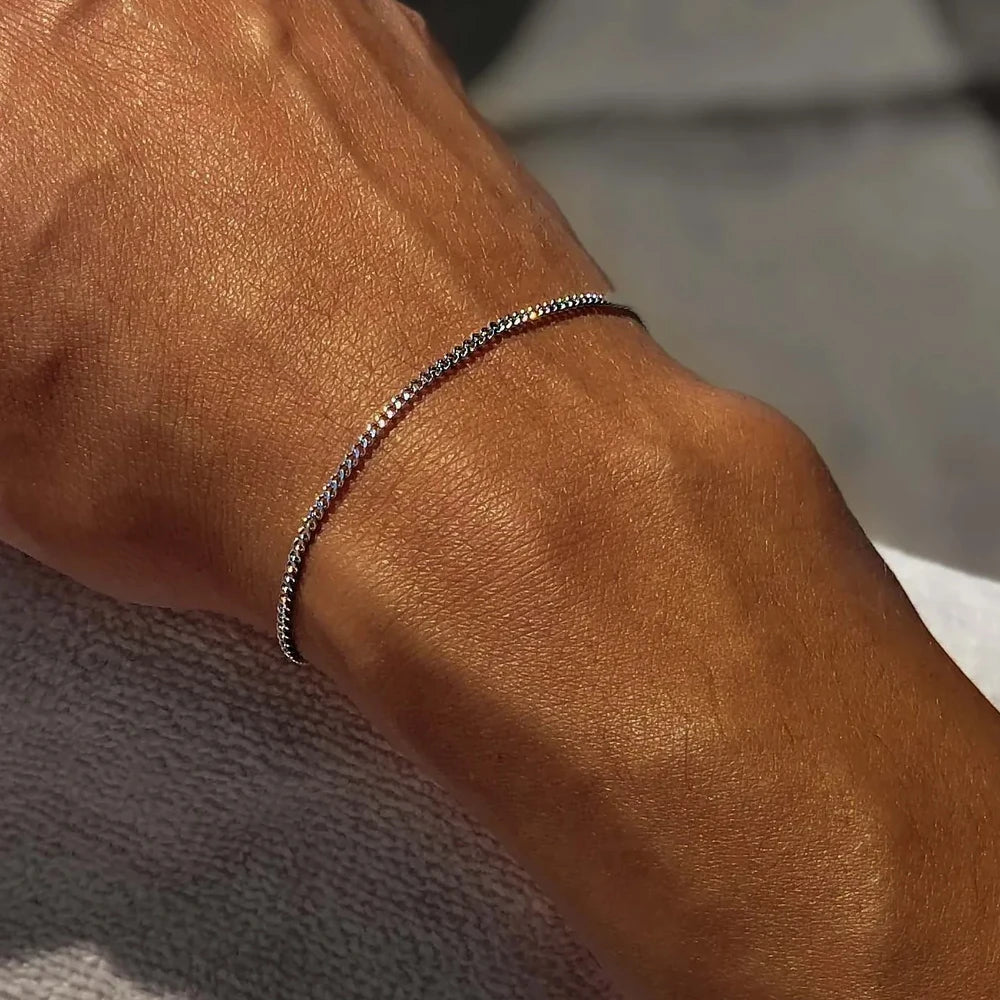 Men's Cuban Chain Bracelet – Waterproof & Durable