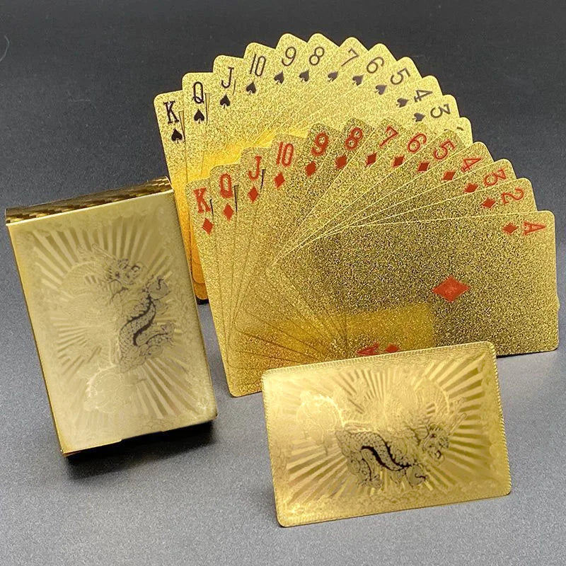 Premium Waterproof Playing Cards – Multiple Colors