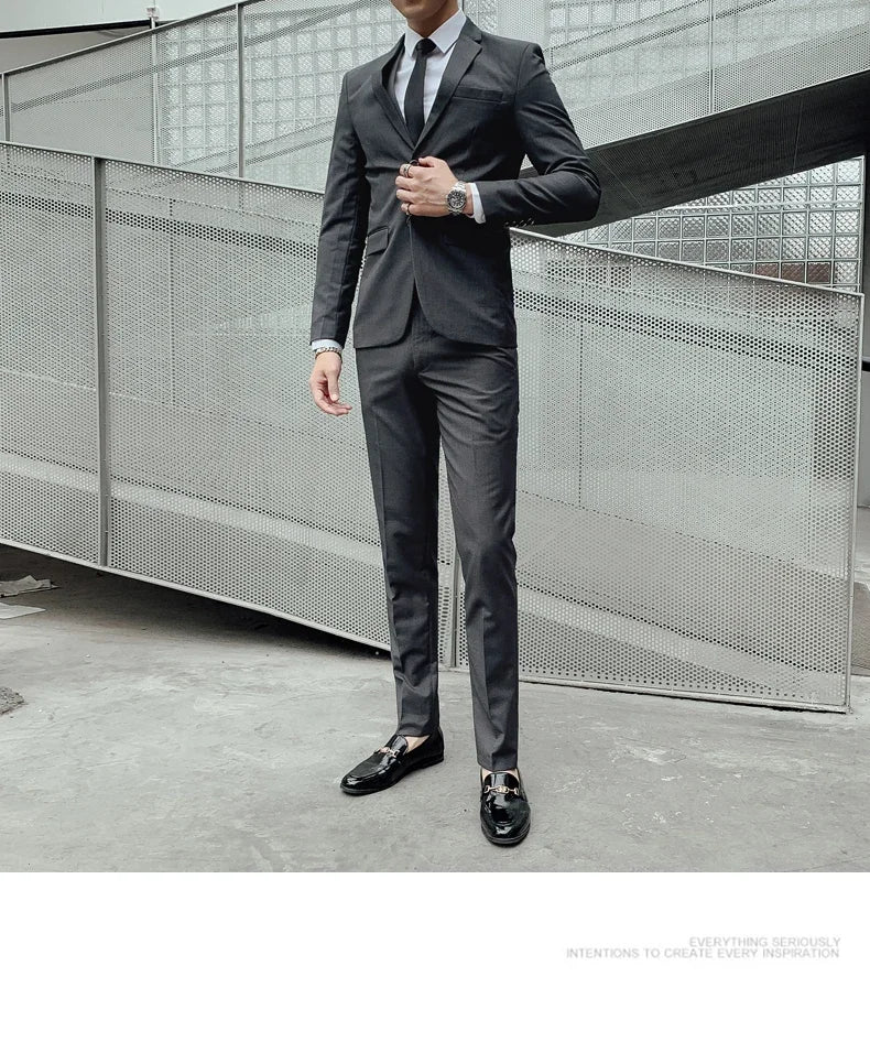 Men's 3-Piece Slim Fit Suit