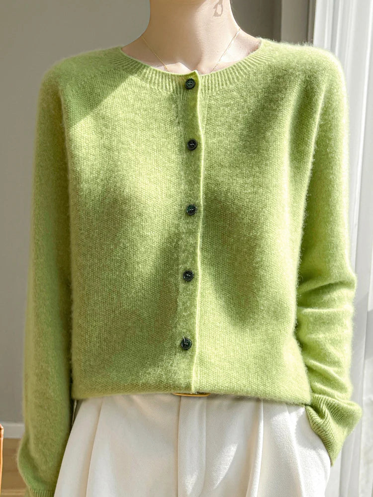 100% Merino Wool Cardigan