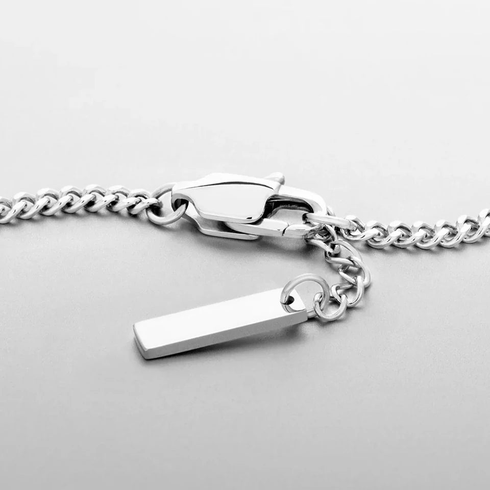Men's Cuban Chain Bracelet – Waterproof & Durable