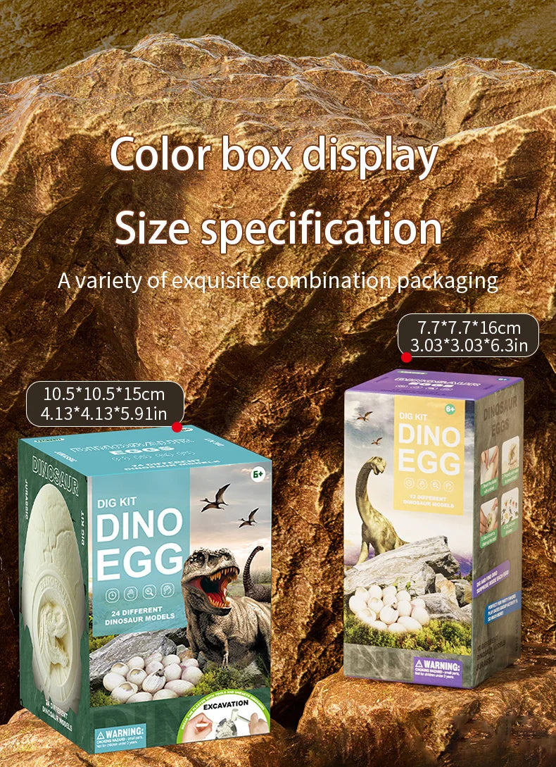 Dinosaur Egg Dig Kit – Fun Archaeology Toy for Kids