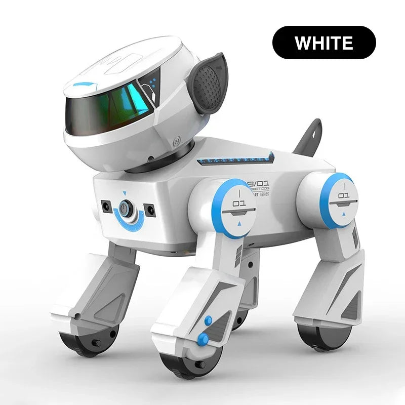 Remote Control Robot Dog – Intelligent Puppy Toy with AI & Lights