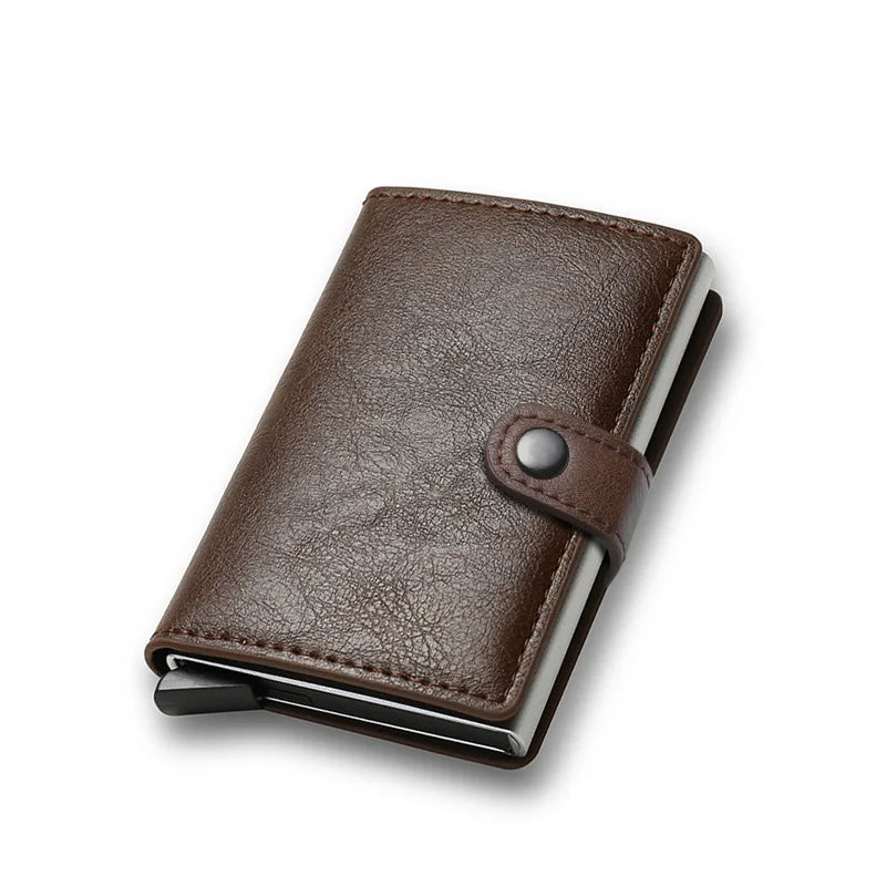 Carbon Fiber RFID Wallet Men Slim Minimalist Card Holder