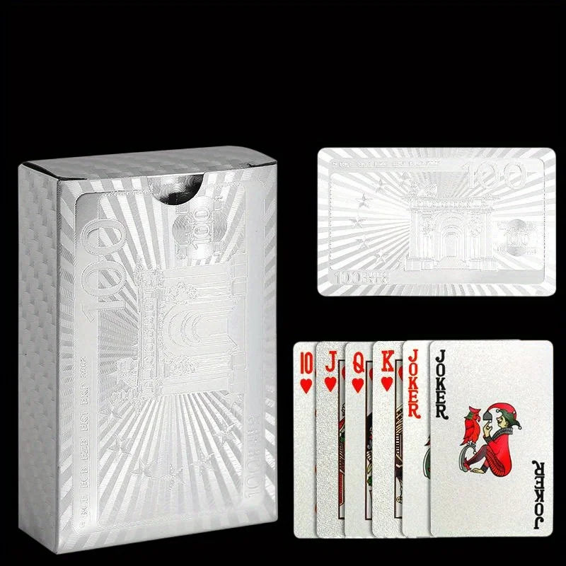 Premium Waterproof Playing Cards – Multiple Colors
