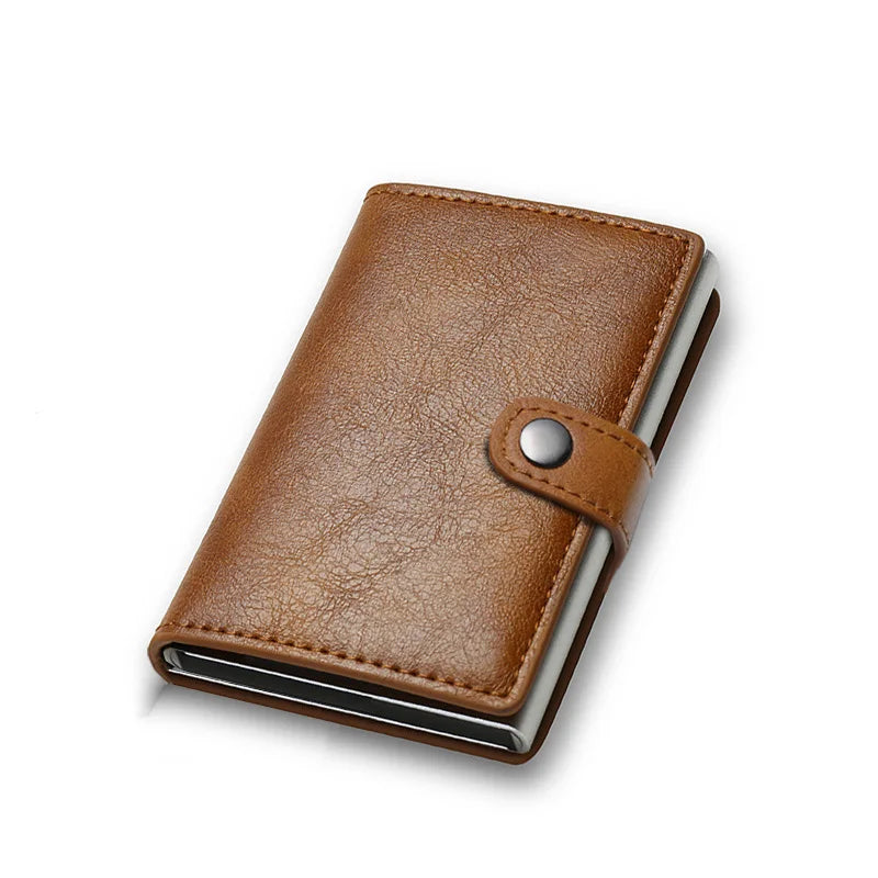 Carbon Fiber RFID Wallet Men Slim Minimalist Card Holder