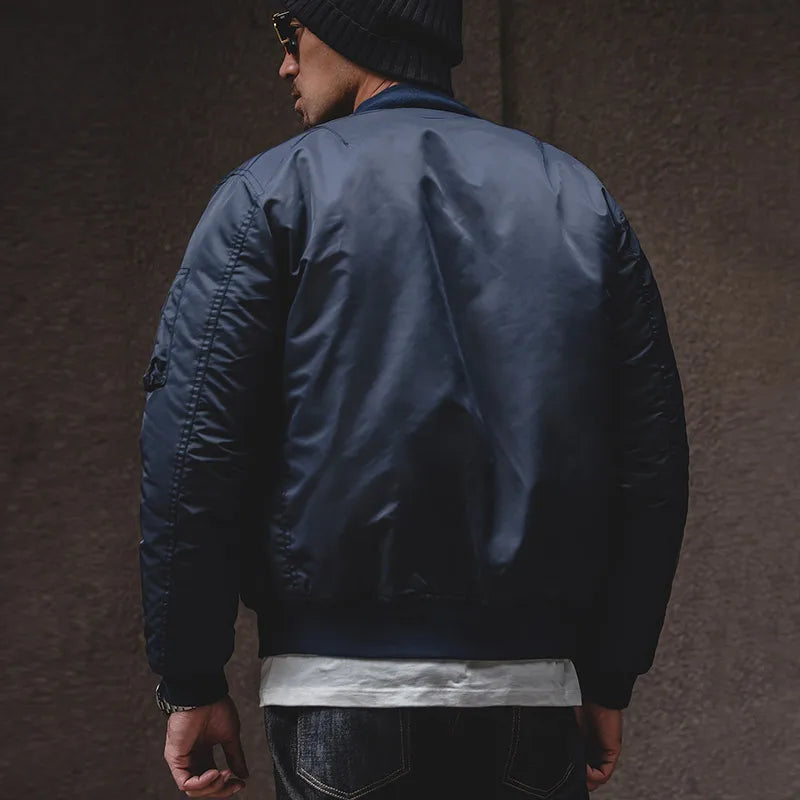 Men’s Vintage MA1 Pilot Jacket – Fall Outwear