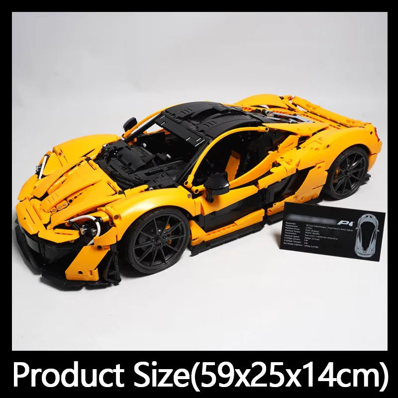 MOC Compatible Sports Car Building Blocks Model – 3893 Pieces