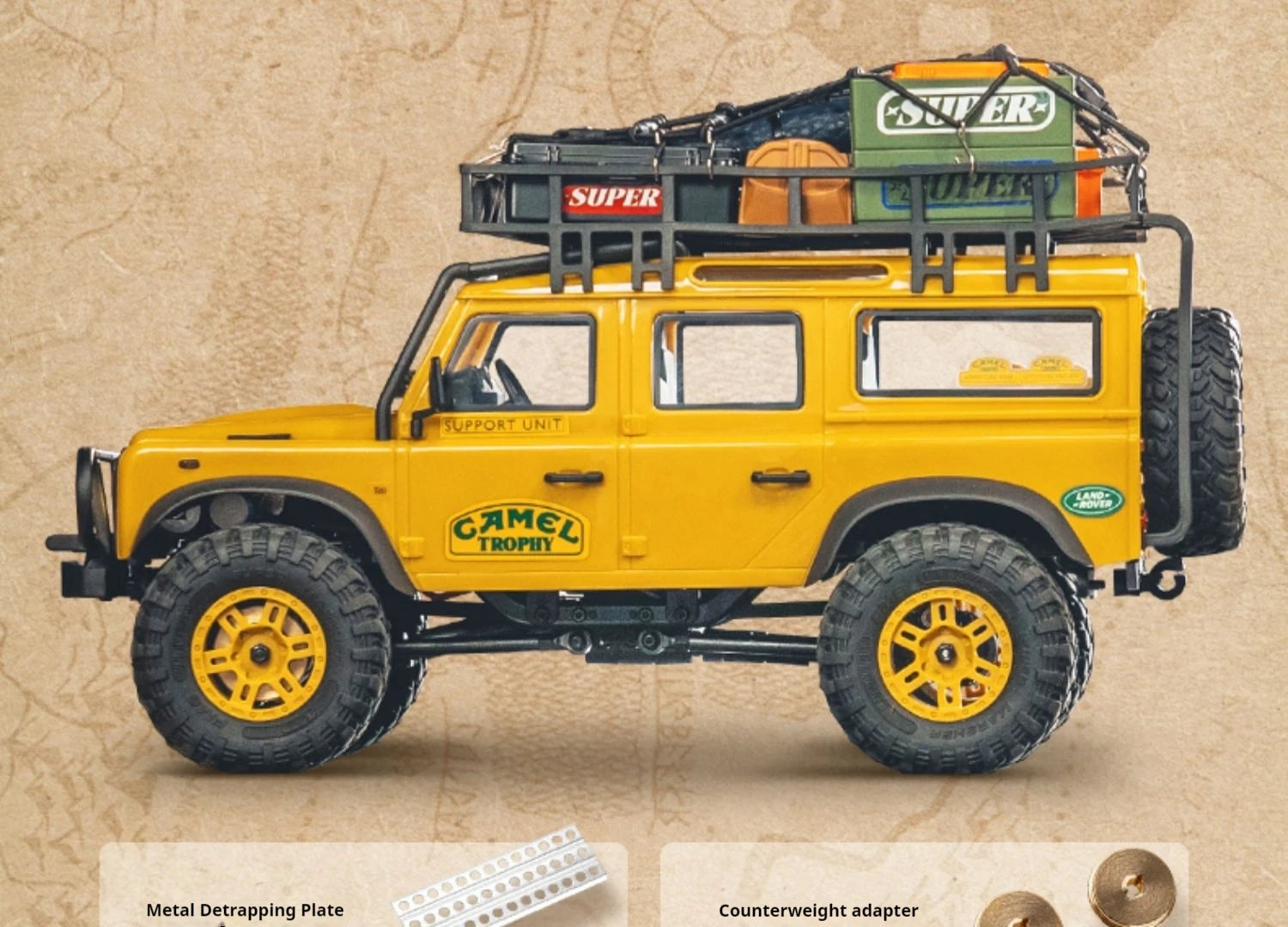 FMS FCX24M 1/24 RC Land Rover – 4WD Off-Road Climbing Car