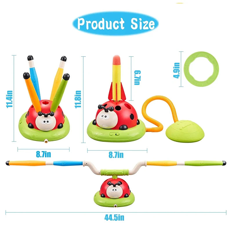 Ladybug Rope Skipping Machine – Multifunction Outdoor Kids Toy