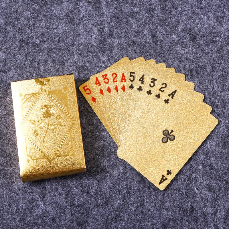 Premium Waterproof Playing Cards – Multiple Colors