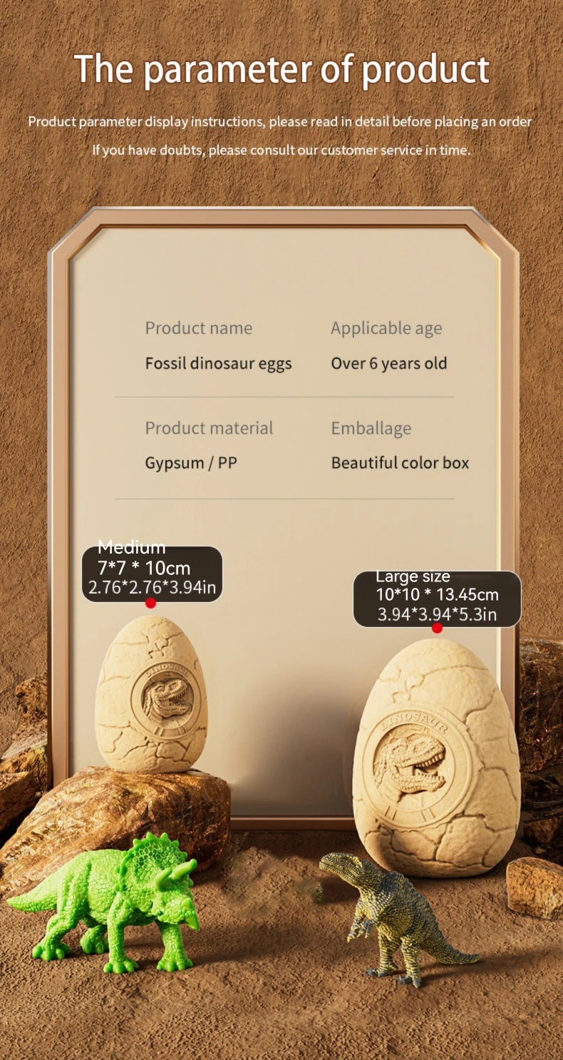 Dinosaur Egg Dig Kit – Fun Archaeology Toy for Kids
