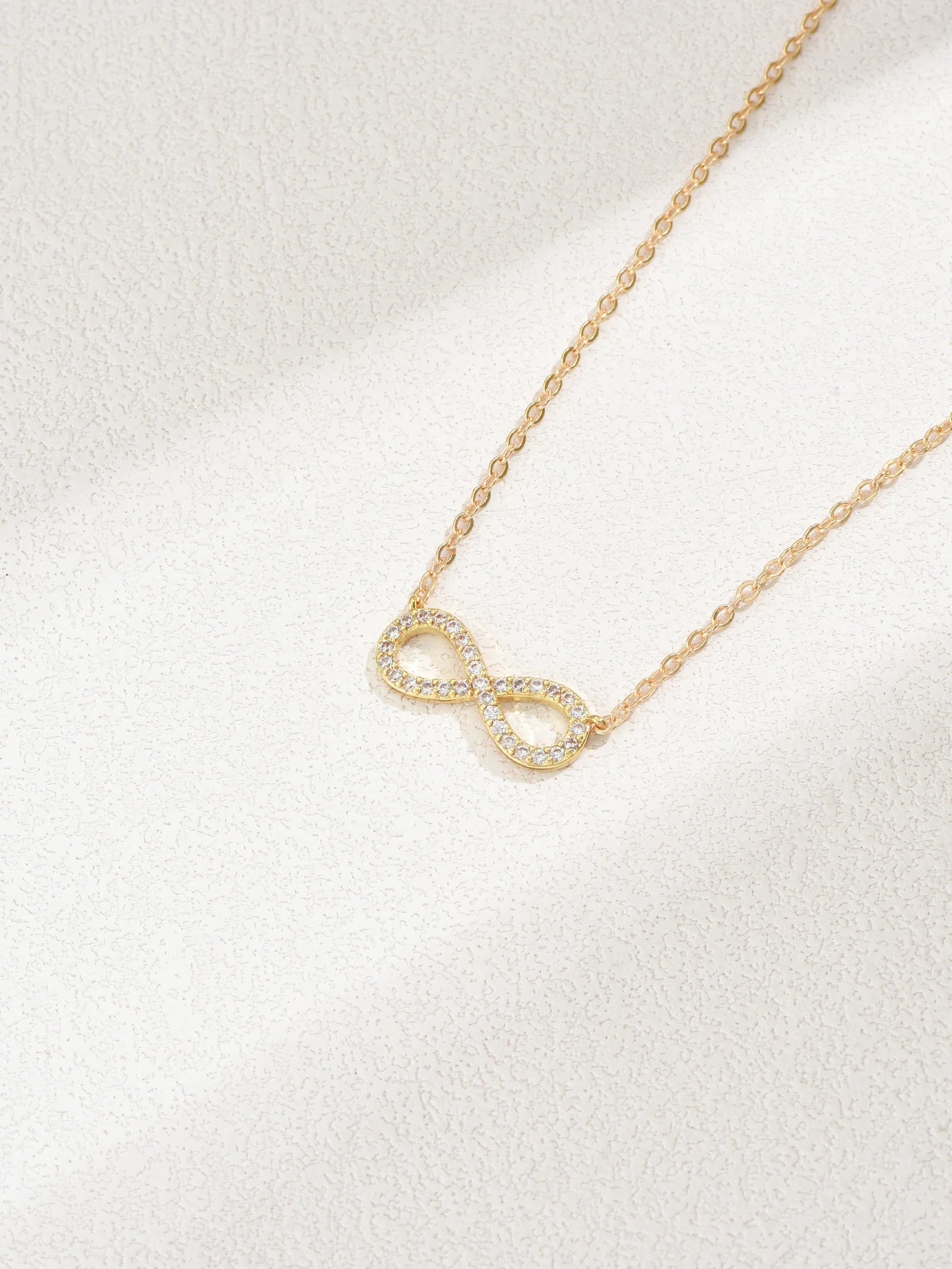 Classic Infinity Pendant Necklace