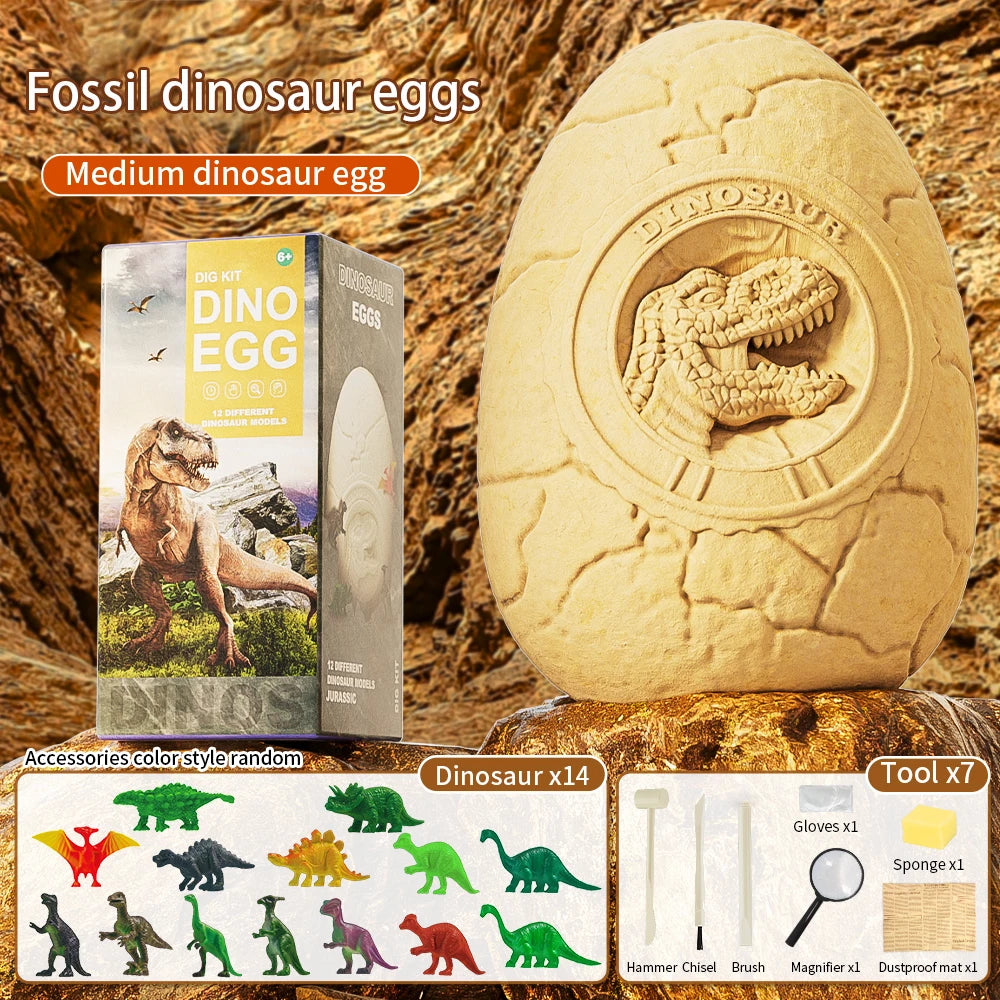 Dinosaur Egg Dig Kit – Fun Archaeology Toy for Kids