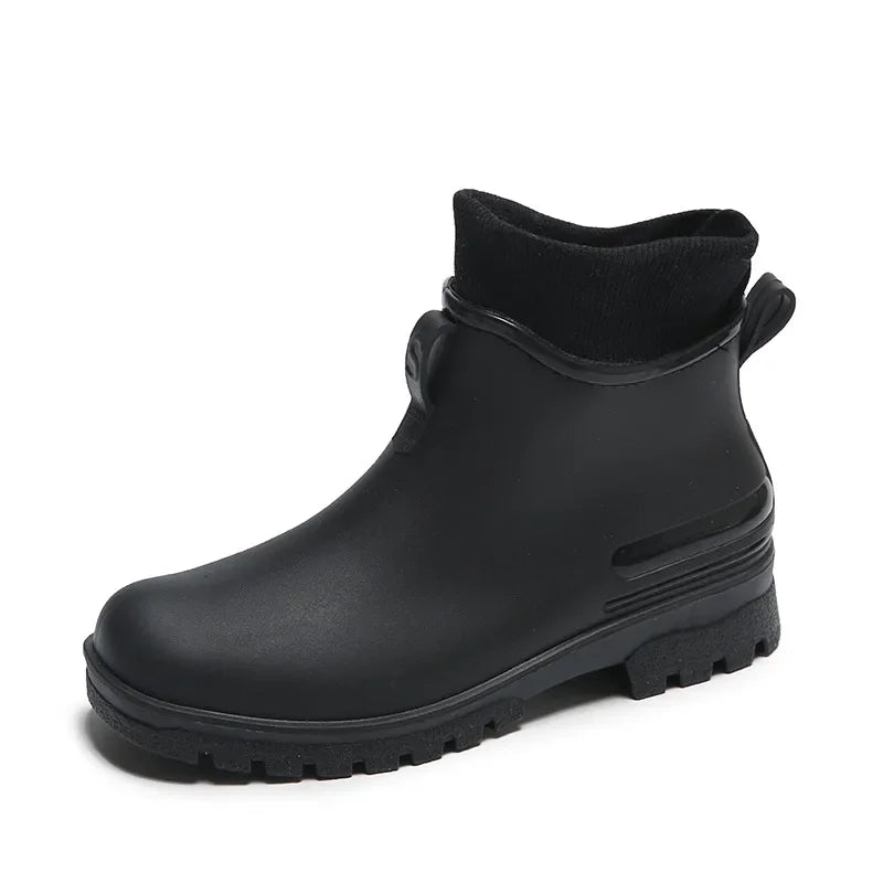 Stylish Thick-Soled Women’s Rain Boots – Non-Slip Design
