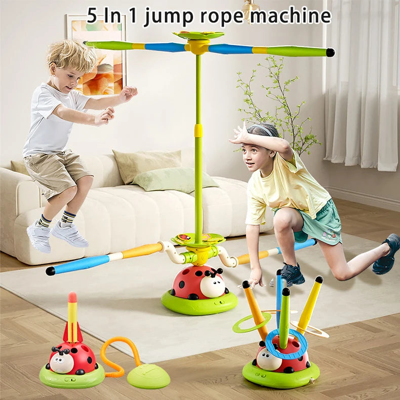Ladybug Rope Skipping Machine – Multifunction Outdoor Kids Toy