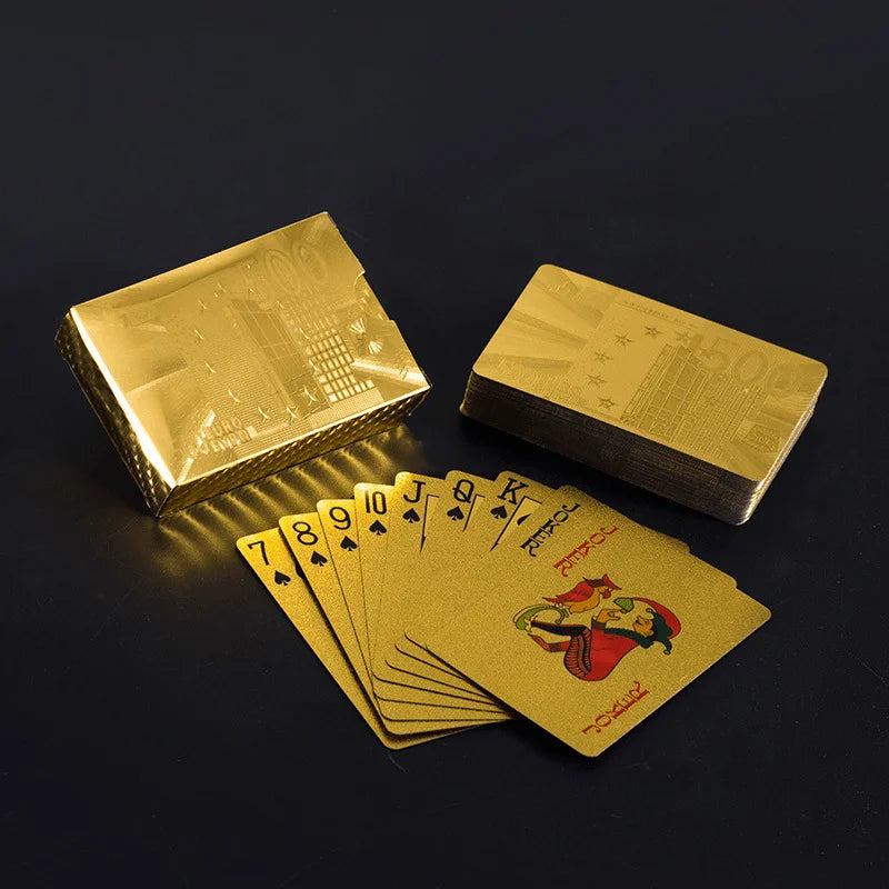 Premium Waterproof Playing Cards – Multiple Colors