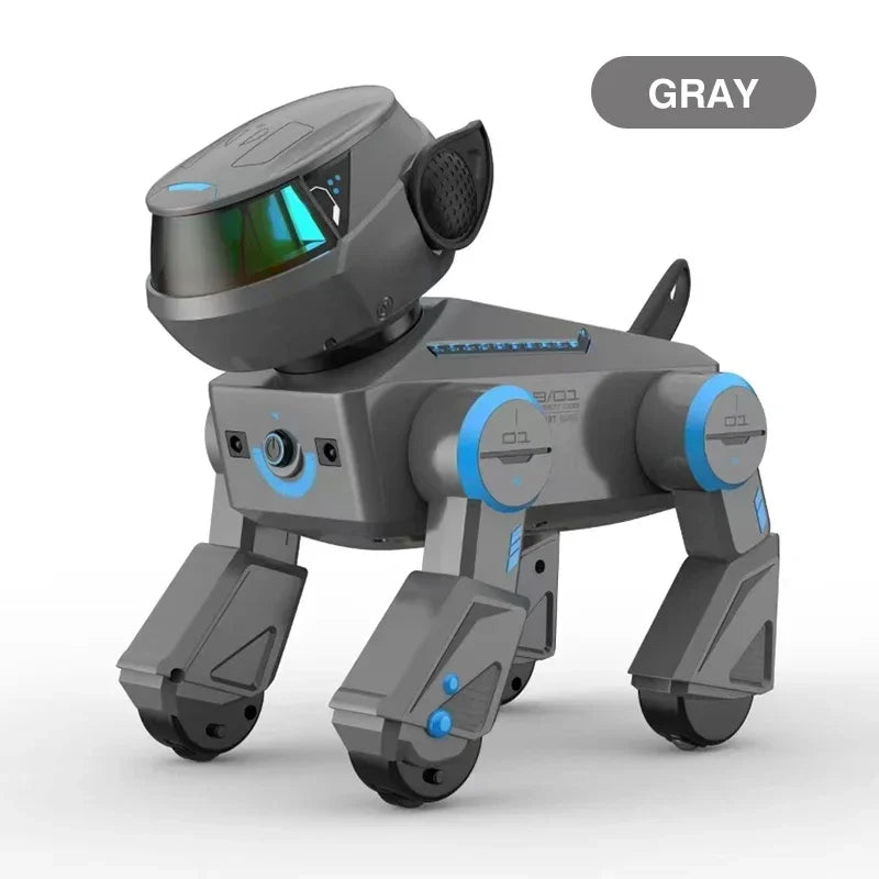 Remote Control Robot Dog – Intelligent Puppy Toy with AI & Lights